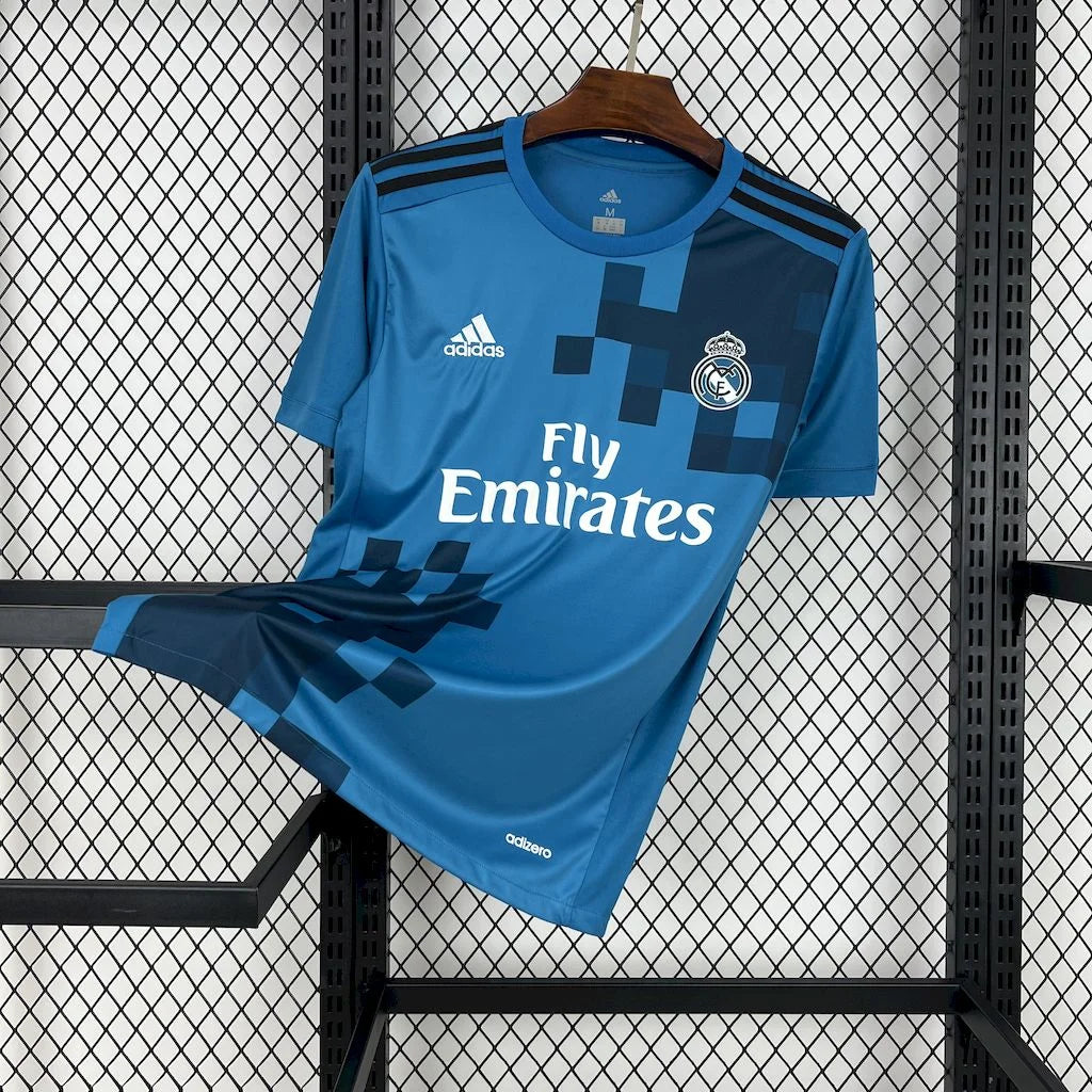 Real Madrid football jersey 2017 2018 retro