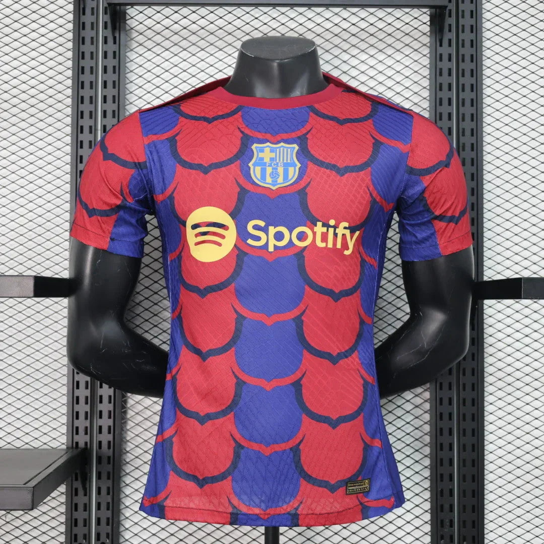 FC Barcelona 2024 2025 Pre-Match Football Shirt