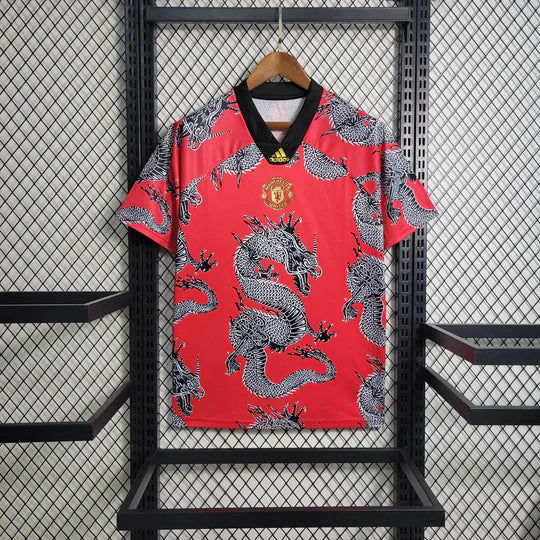 Manchester United Retro Soccer Jersey 2019 2020 Japan Dragon