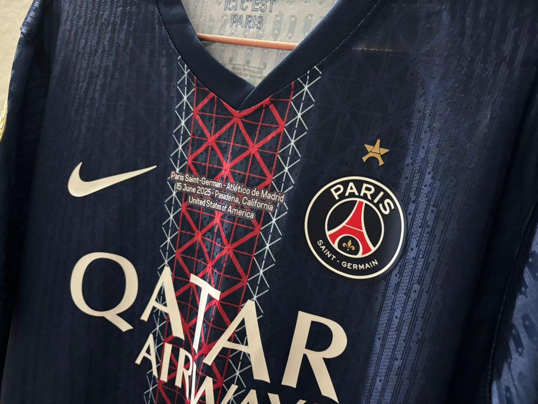 PSG Paris-Saint-Germain 2025/2026 World Cup Home Jersey #25 – Men | Black