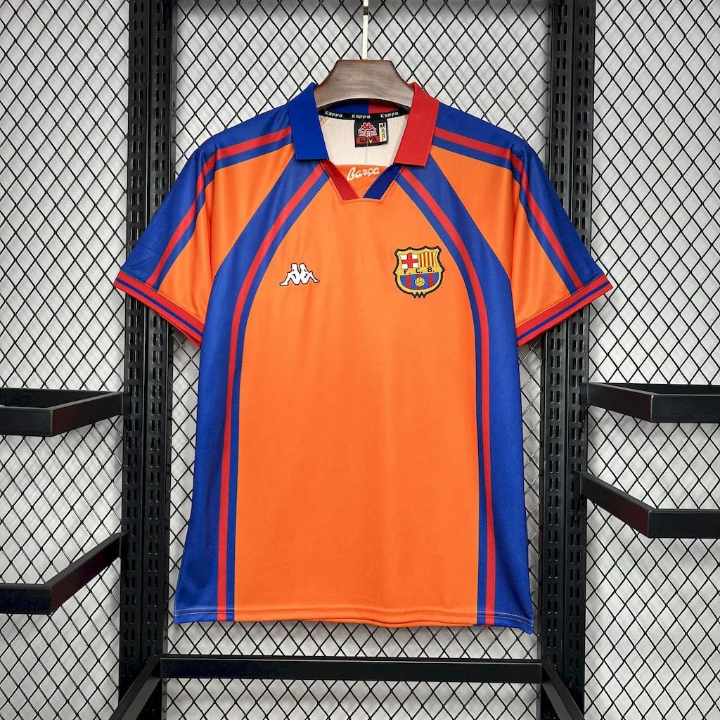 FC Barcelona 1998 Retro Football Shirt