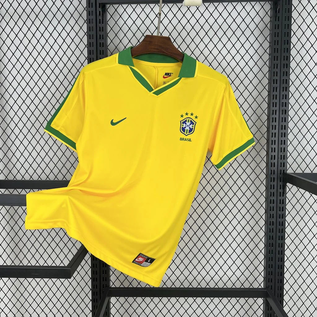 Brazil 1997 retro football shirt