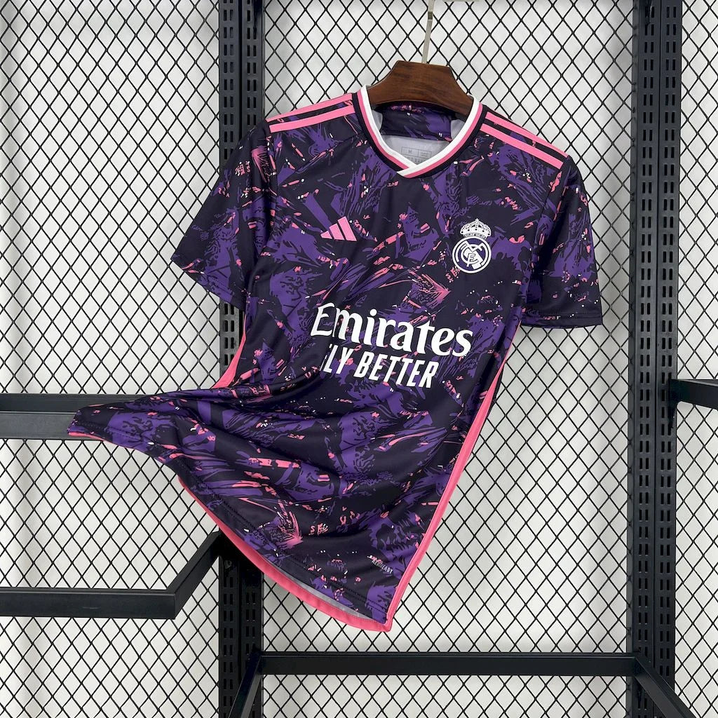 Real Madrid pink concept football jersey 2024 2025
