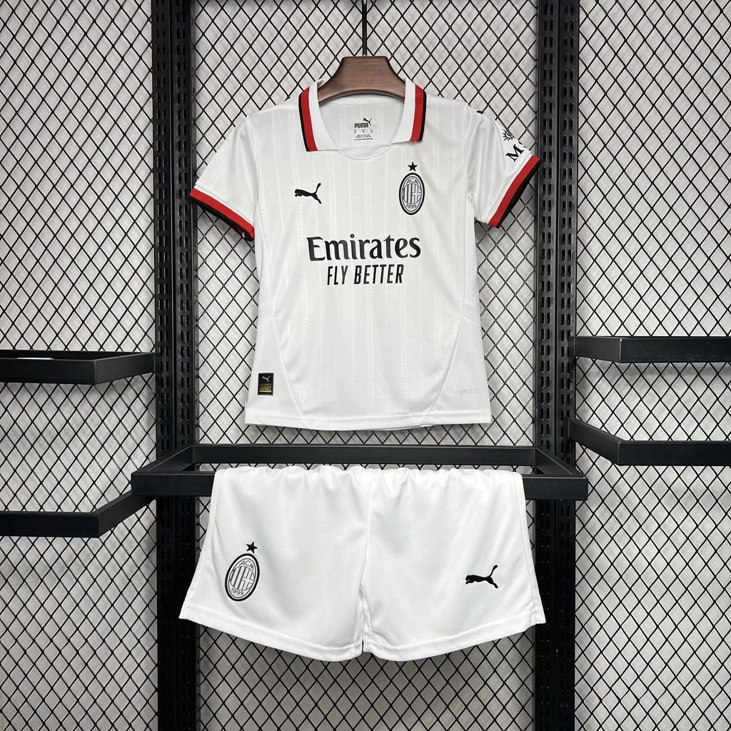 AC Milan Away Kids Kit 2024 2025